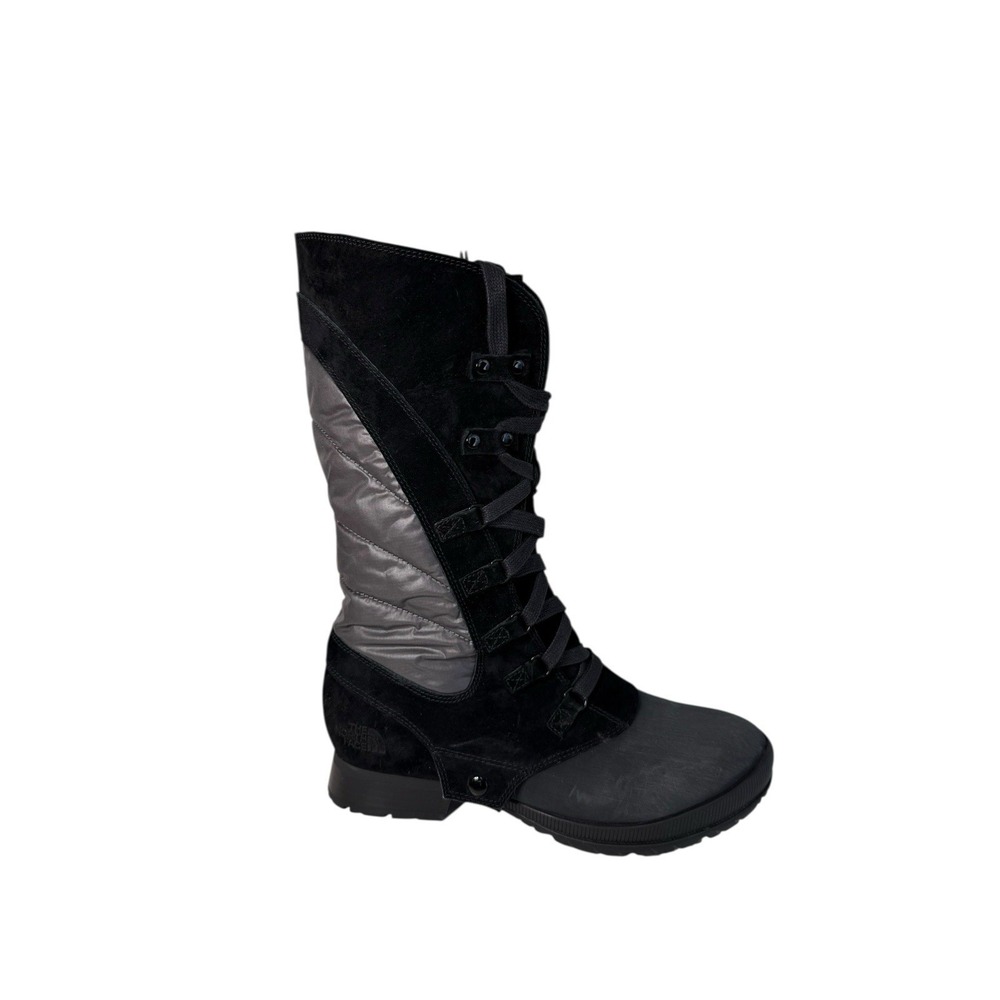 The North Face Zophia Boots in the High Rise Black/Silver Women's Size 7 No Box